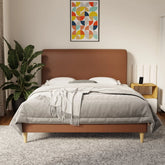 Vintaro Faux Leather Bed Frame (Pet Friendly) by Somnuz