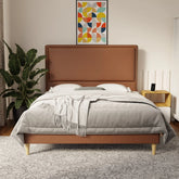 Shiro Faux Leather Bed Frame (Pet Friendly) by Somnuz KH