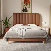 Trevino Faux Leather Bed Frame (Pet Friendly) by Somnuz KH
