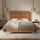Elara Genuine Leather Bed Frame SSE