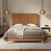 Kaelen Genuine Leather Bed Frame By Somnuz SSE
