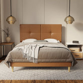 Rylan Genuine Leather Bed Frame SSE