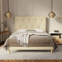 Valen Genuine Leather Bed Frame SSE
