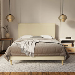 Kira Genuine Leather Bed Frame SSE