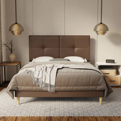 Rylan Genuine Leather Bed Frame SSE