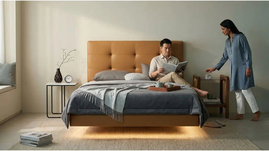 Floating Beds and Concealed Lighting: The Look Esteller