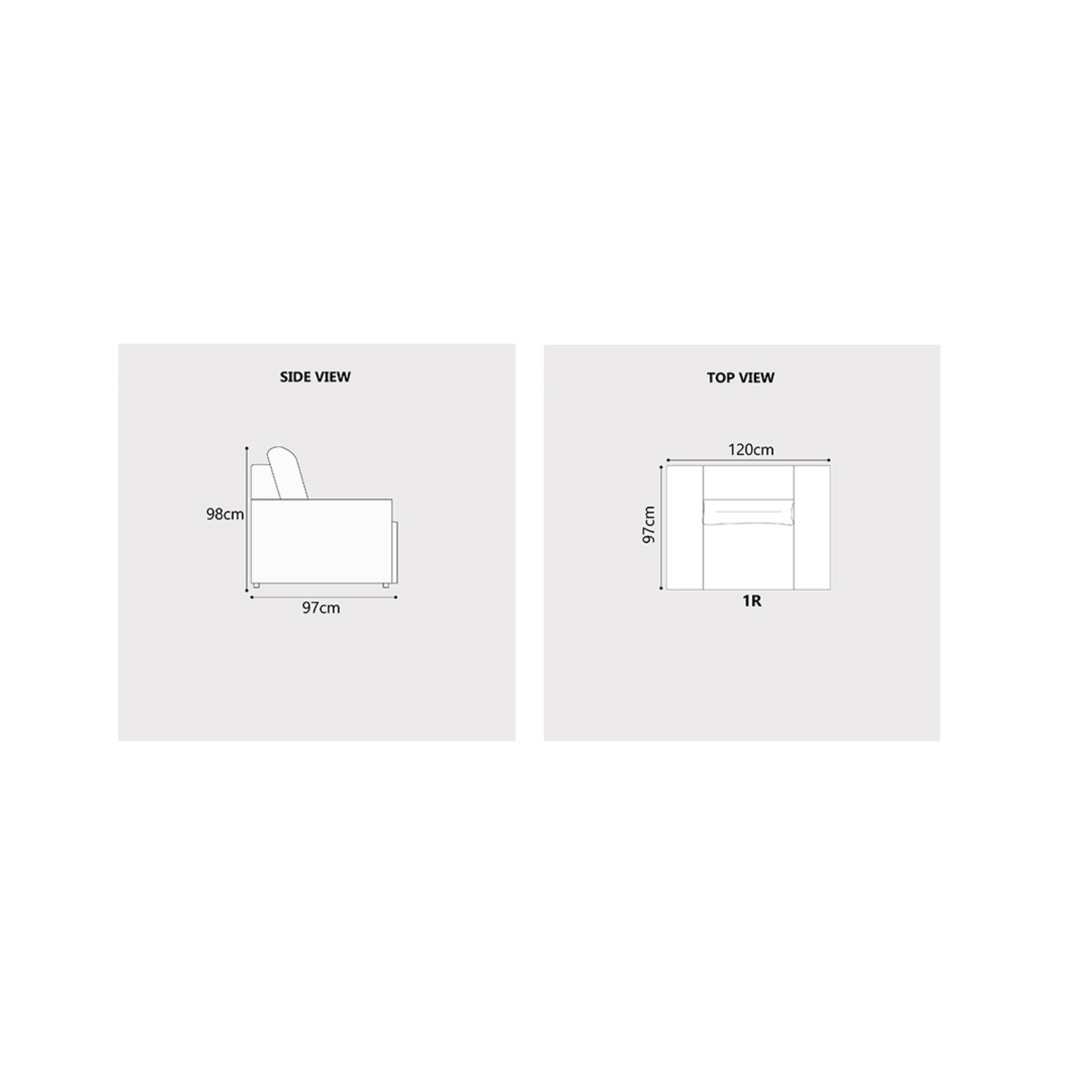 Ervon Genuine Leather Recliner Sofa