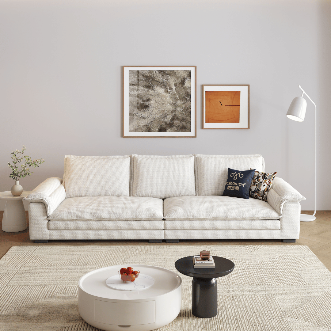 Boane Fabric Sofa (Pet & Friendly & Comes with USB Charger)