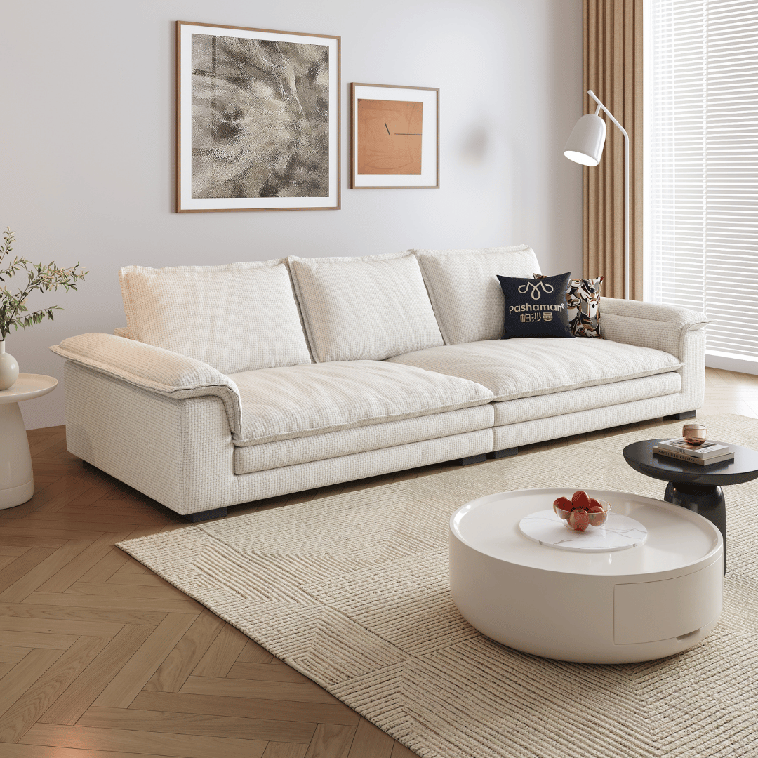 Boane Fabric Sofa (Pet & Friendly & Comes with USB Charger)