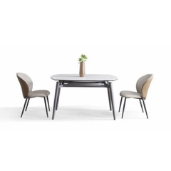 Minden Round Extendable Dining Table