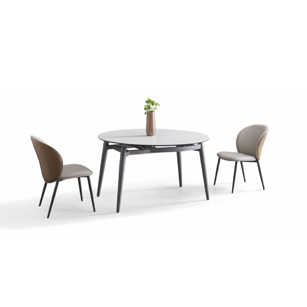 Minden Round Extendable Dining Table