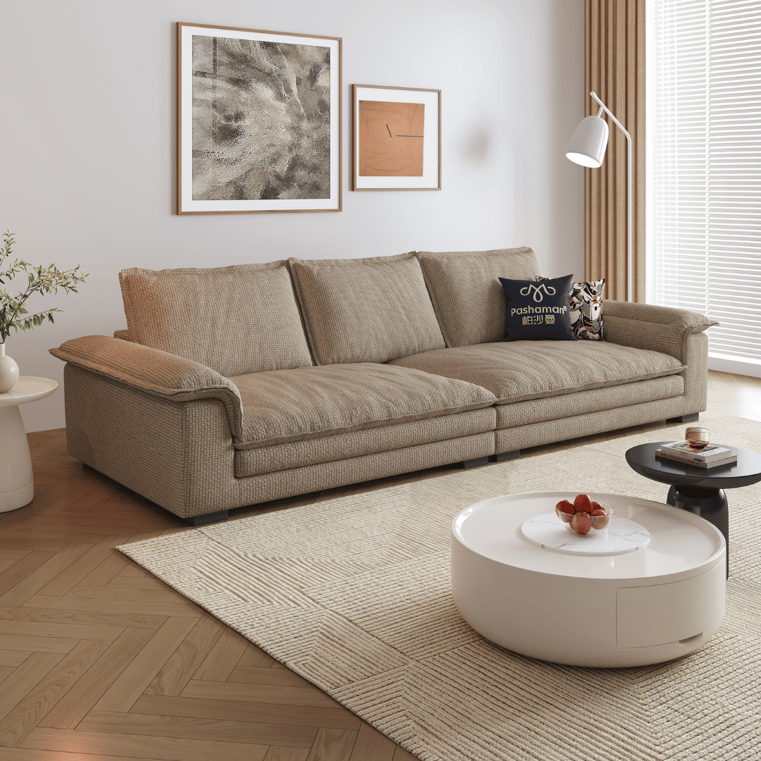 Boane Fabric Sofa (Pet & Friendly & Comes with USB Charger)