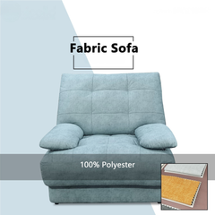 Brynnor Fabric Adjustable Armrest Sofa
