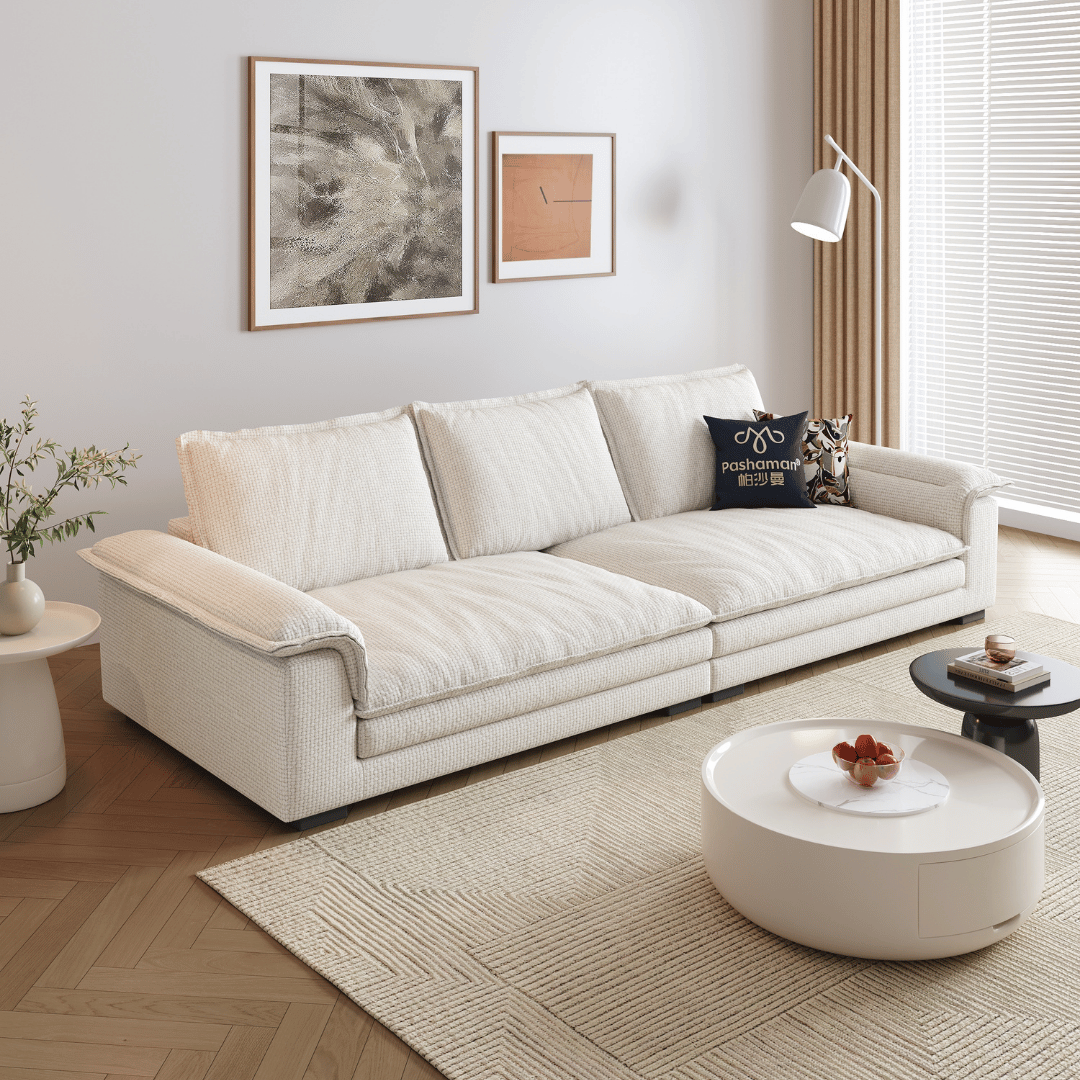 Boane Fabric Sofa (Pet & Friendly & Comes with USB Charger)