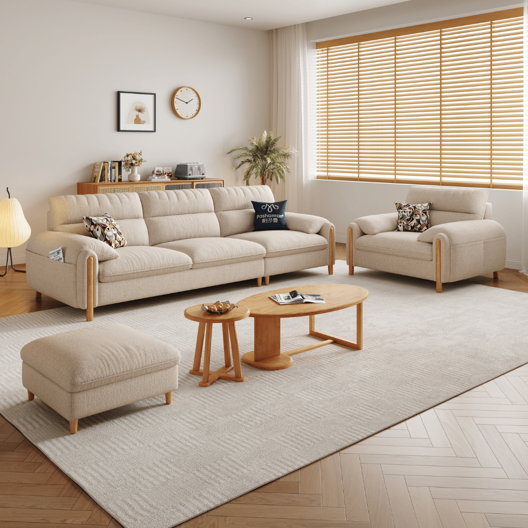 Jayeese Fabric Sofa (Water Repellent)