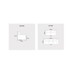 Brazira Fabric Sofa (Pet Friendly & Easy Clean)