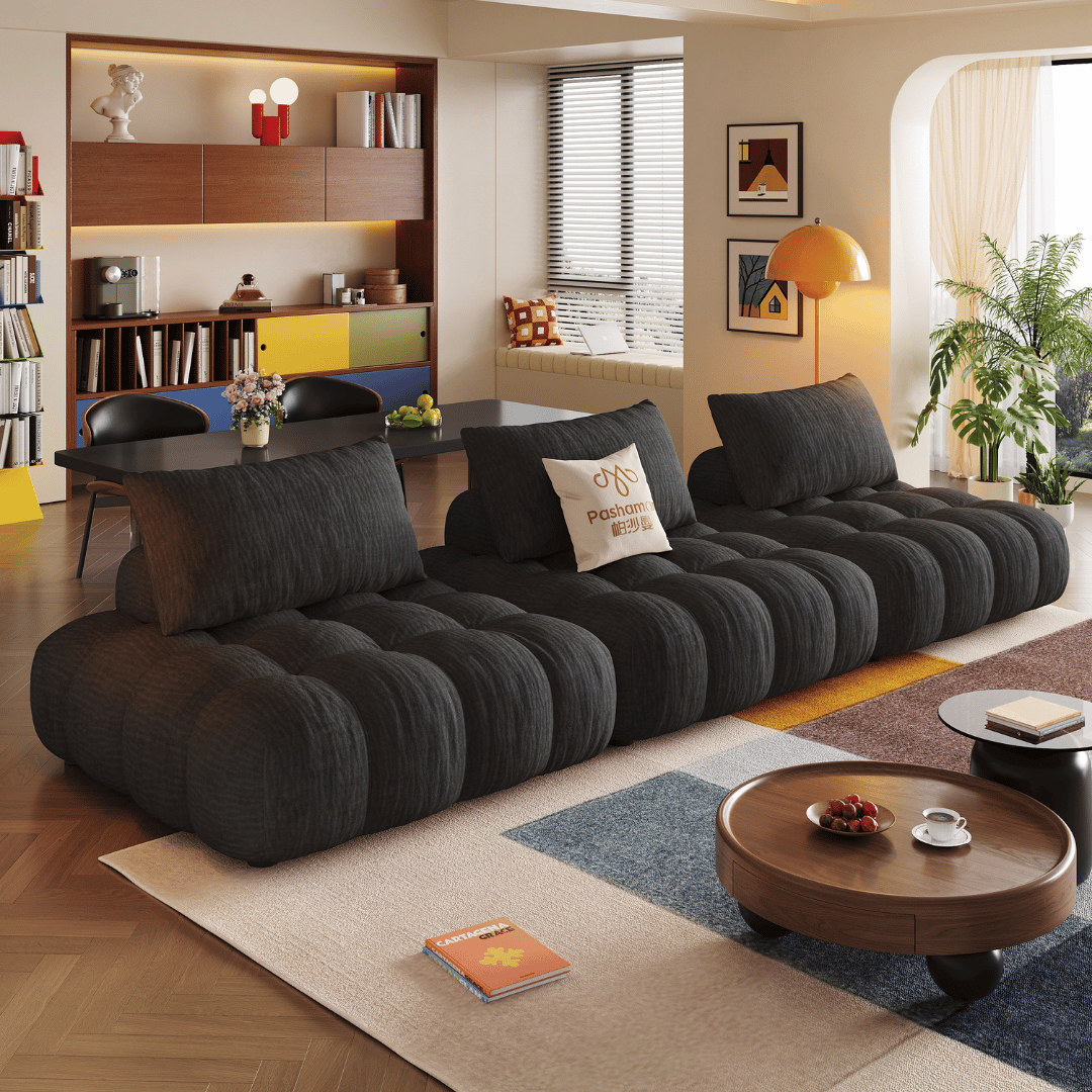 Cloude Modular Chenille Fabric Sofa (Water Repellent)