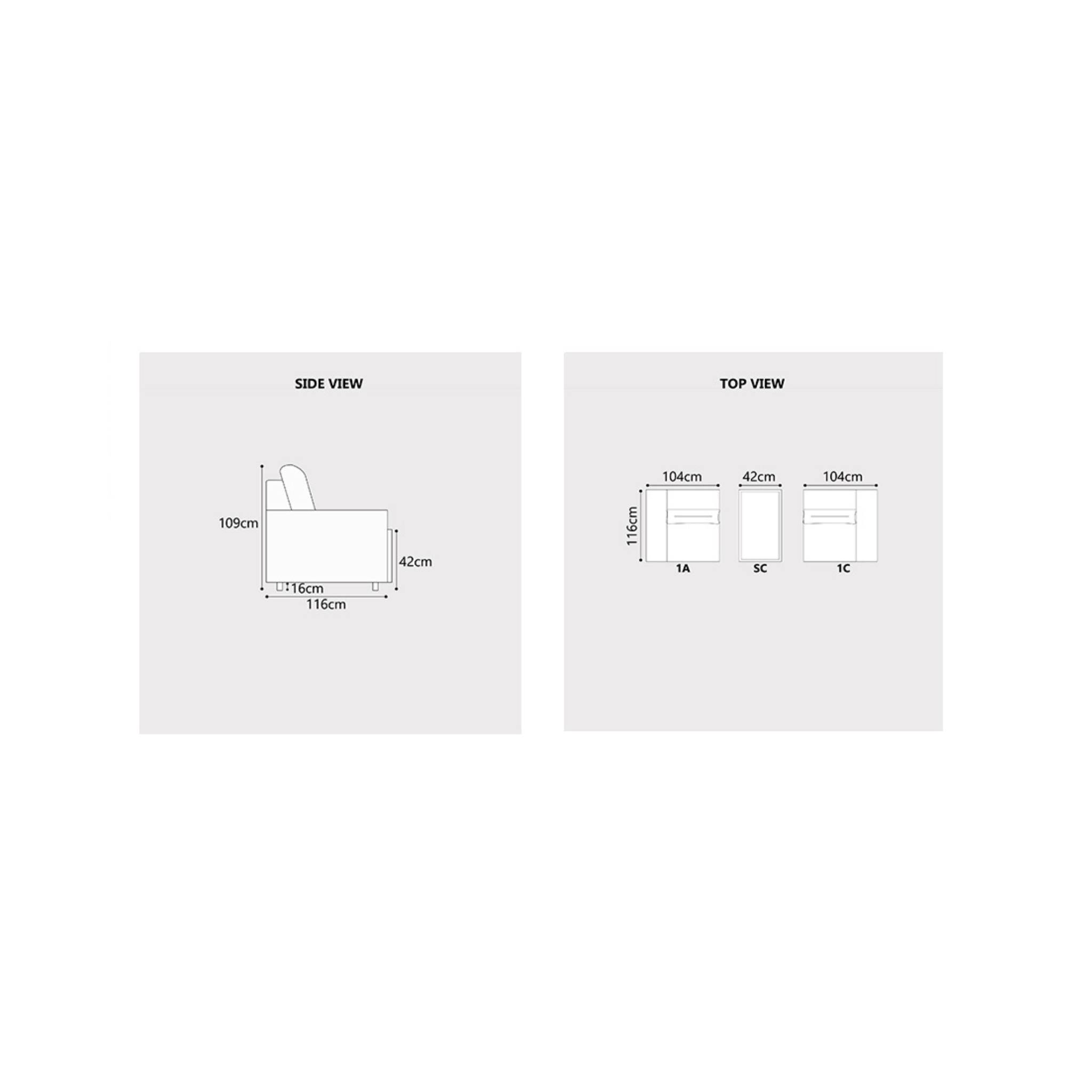 Sylvenor Fabric Sectional Sofa (Pet Friendly & Easy Clean)