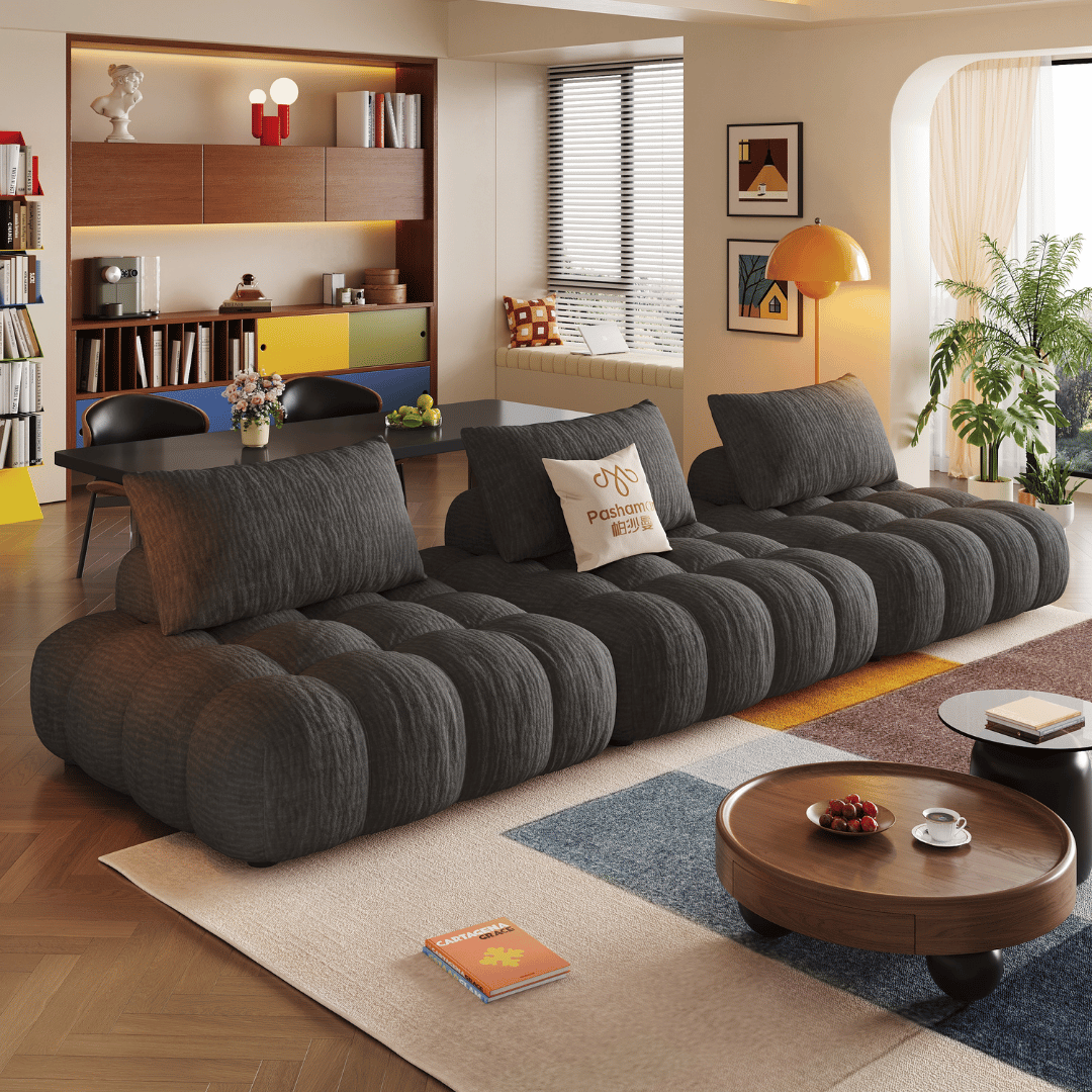 Cloude Modular Chenille Fabric Sofa (Water Repellent)