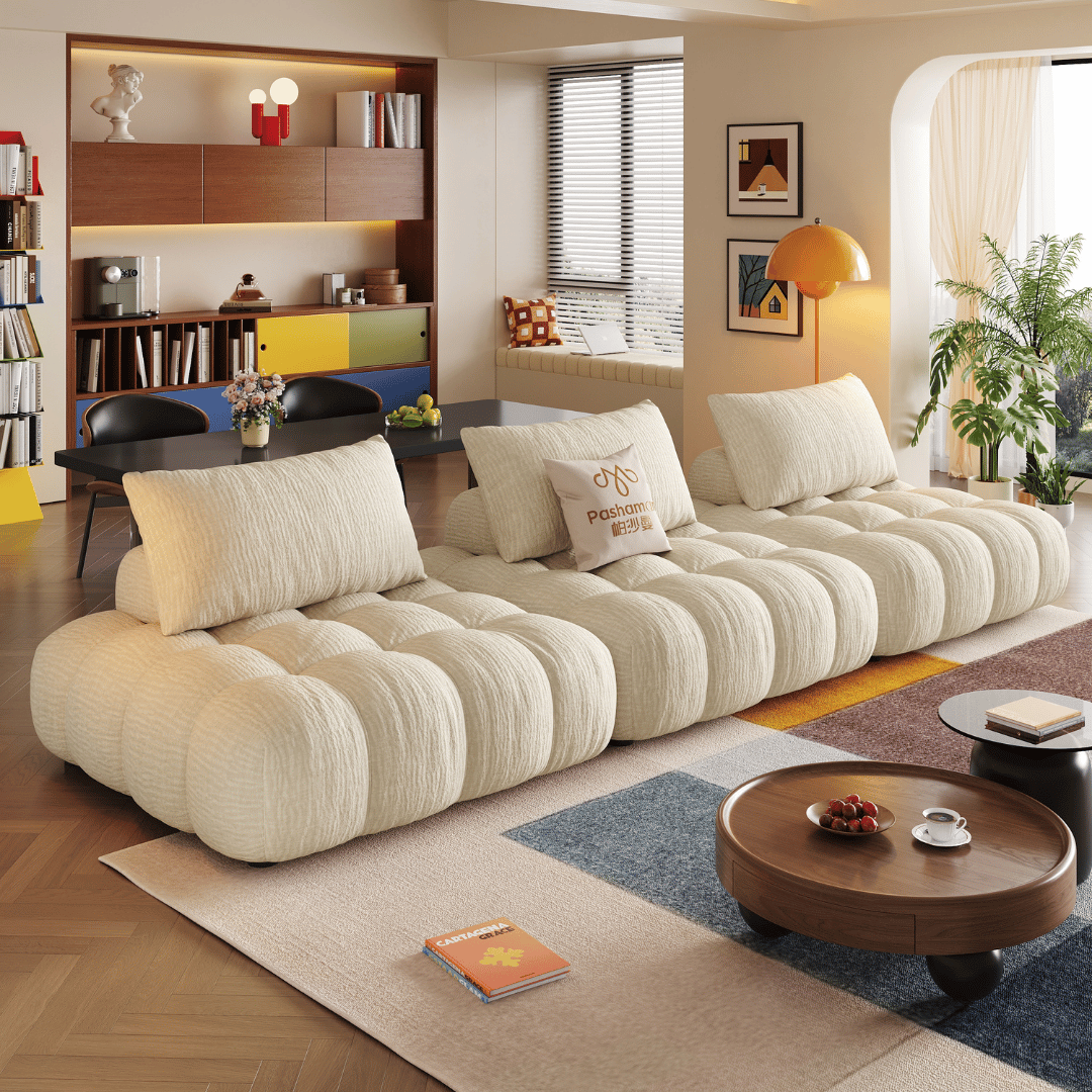 Cloude Modular Chenille Fabric Sofa (Water Repellent)