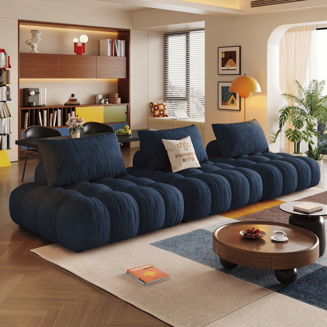 Cloude Modular Chenille Fabric Sofa (Water Repellent)