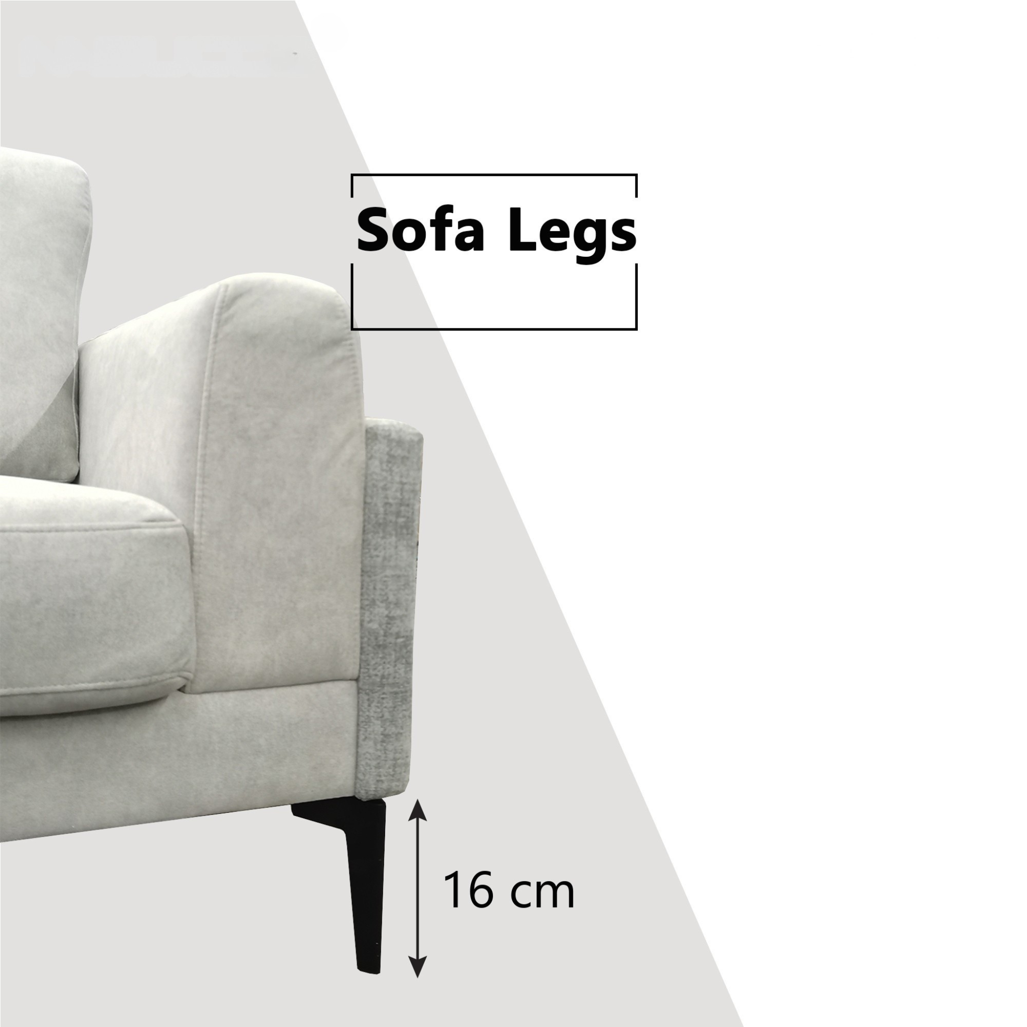 Auren Fabric Sofa (Pet Friendly & Easy Clean)