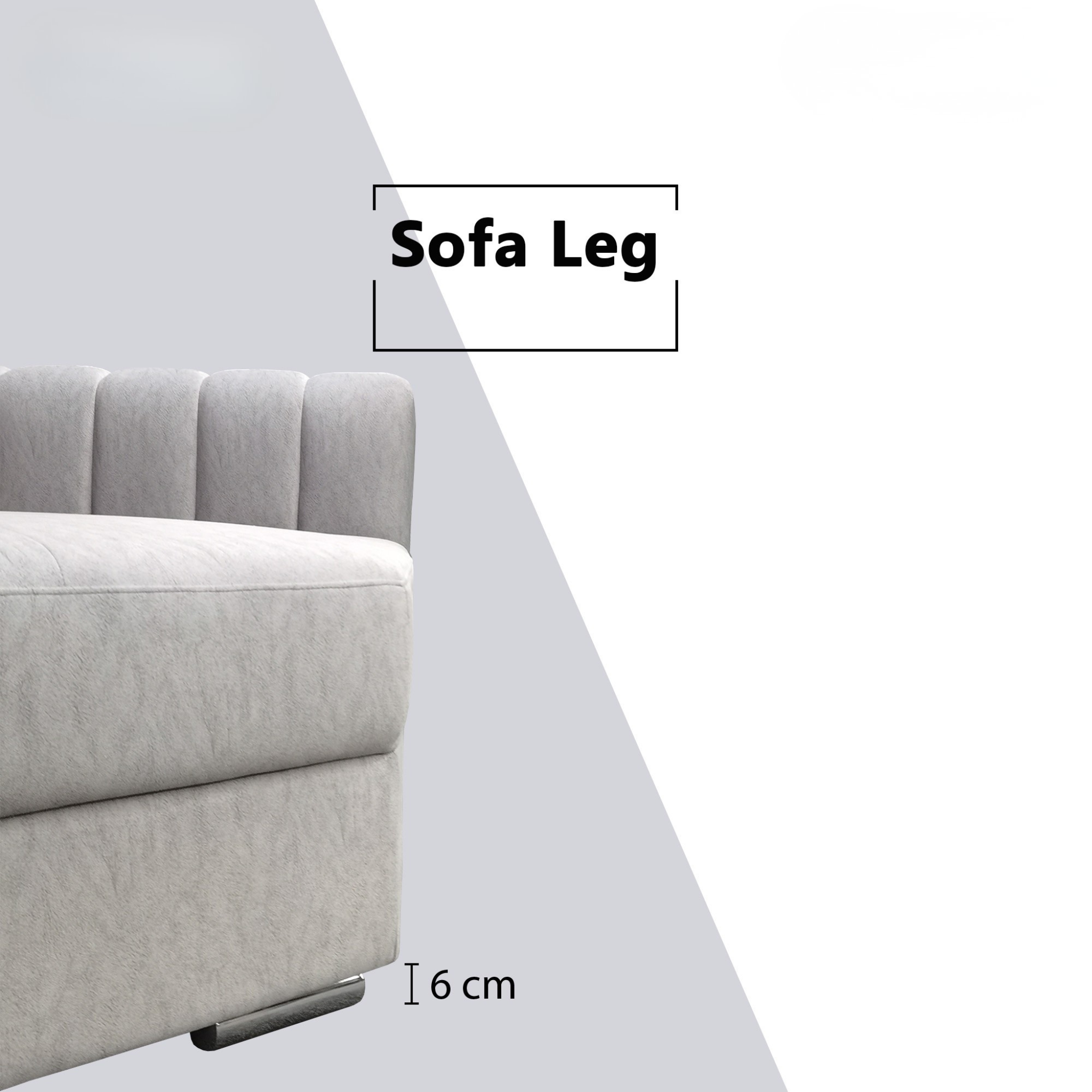 Orynel Fabric Corner Sofa (Sectional) (Pet Friendly & Easy Clean)