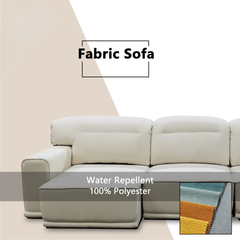 Arvenor Fabric Slider Sofa (Pet Friendly & Easy Clean)