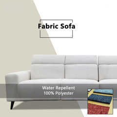 Havos Fabric Recliner Sofa (Pet Friendly & Easy Clean)