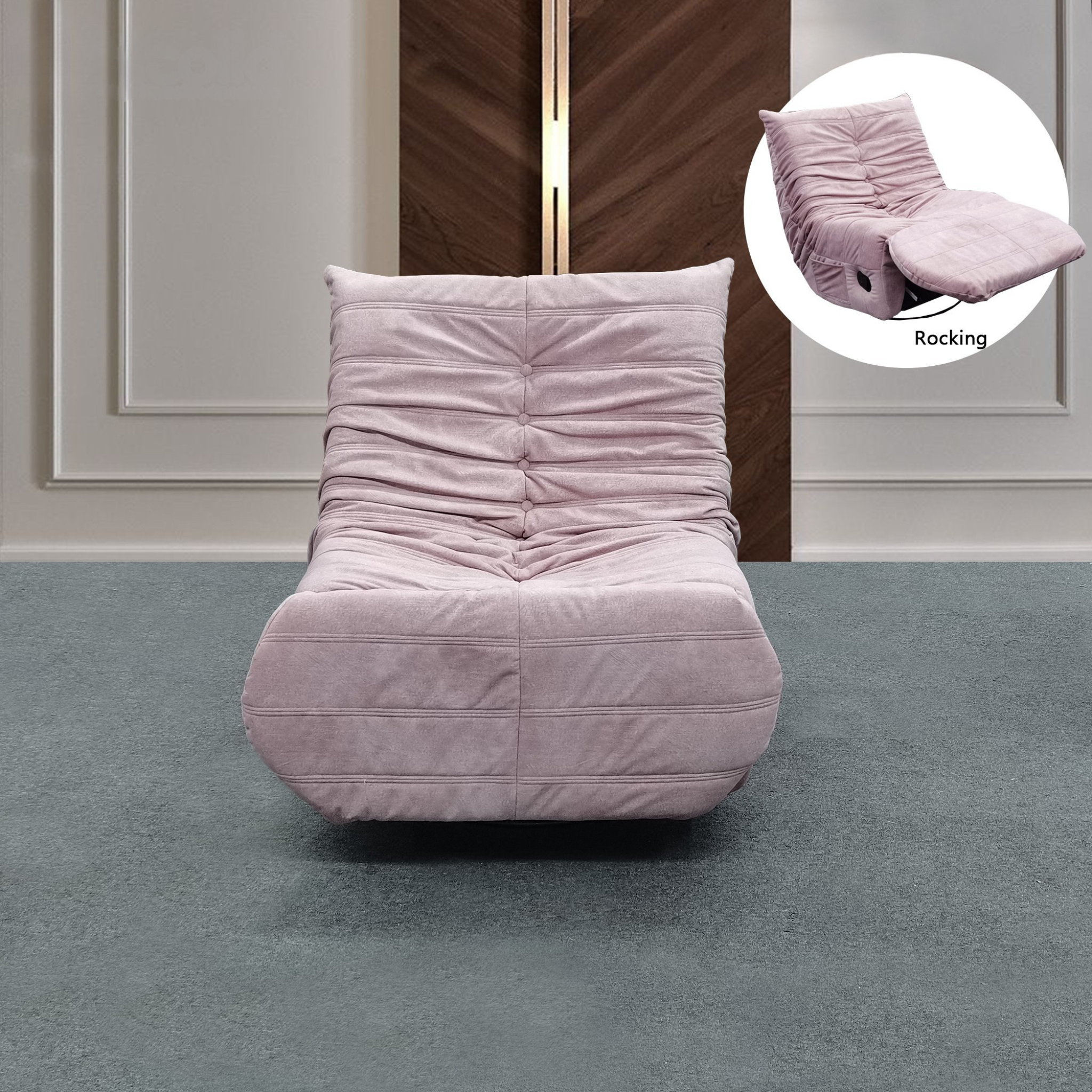 Cyral Fabric Recliner Sofa (Pet Friendly & Easy Clean)