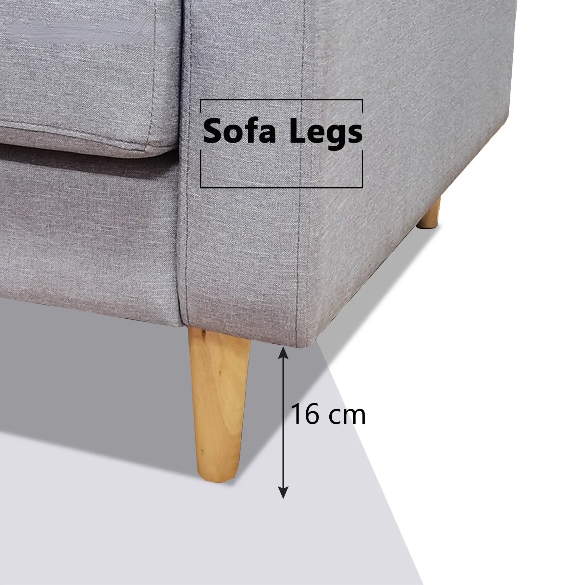 Orlinor Fabric Sofa (Pet Friendly & Easy Clean) KH