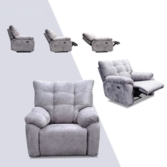 Morrel Fabric Recliner Sofa (Pet Friendly & Easy Clean)