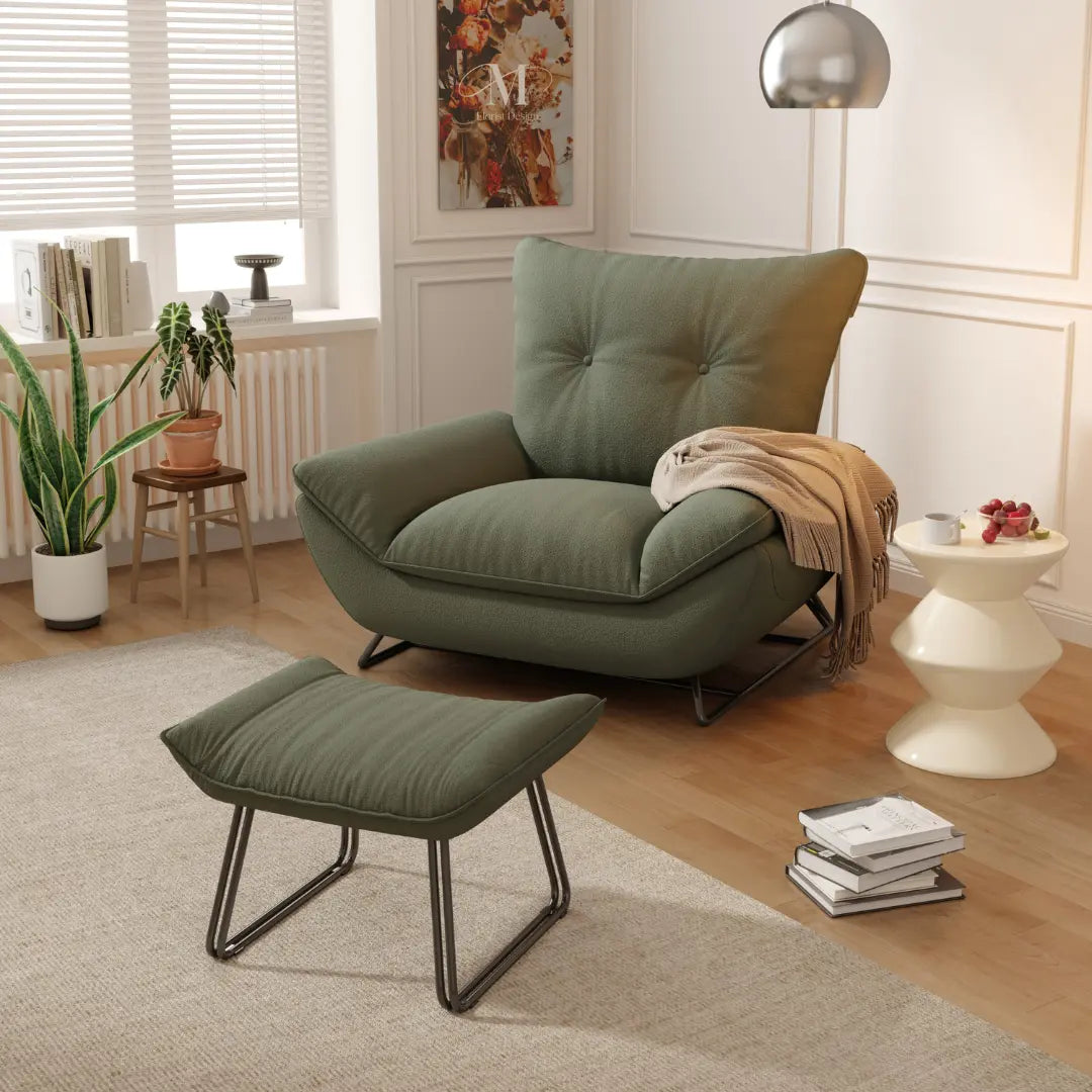 Asher Fabric Armchair Sofa (Pet Friendly) - Esteller