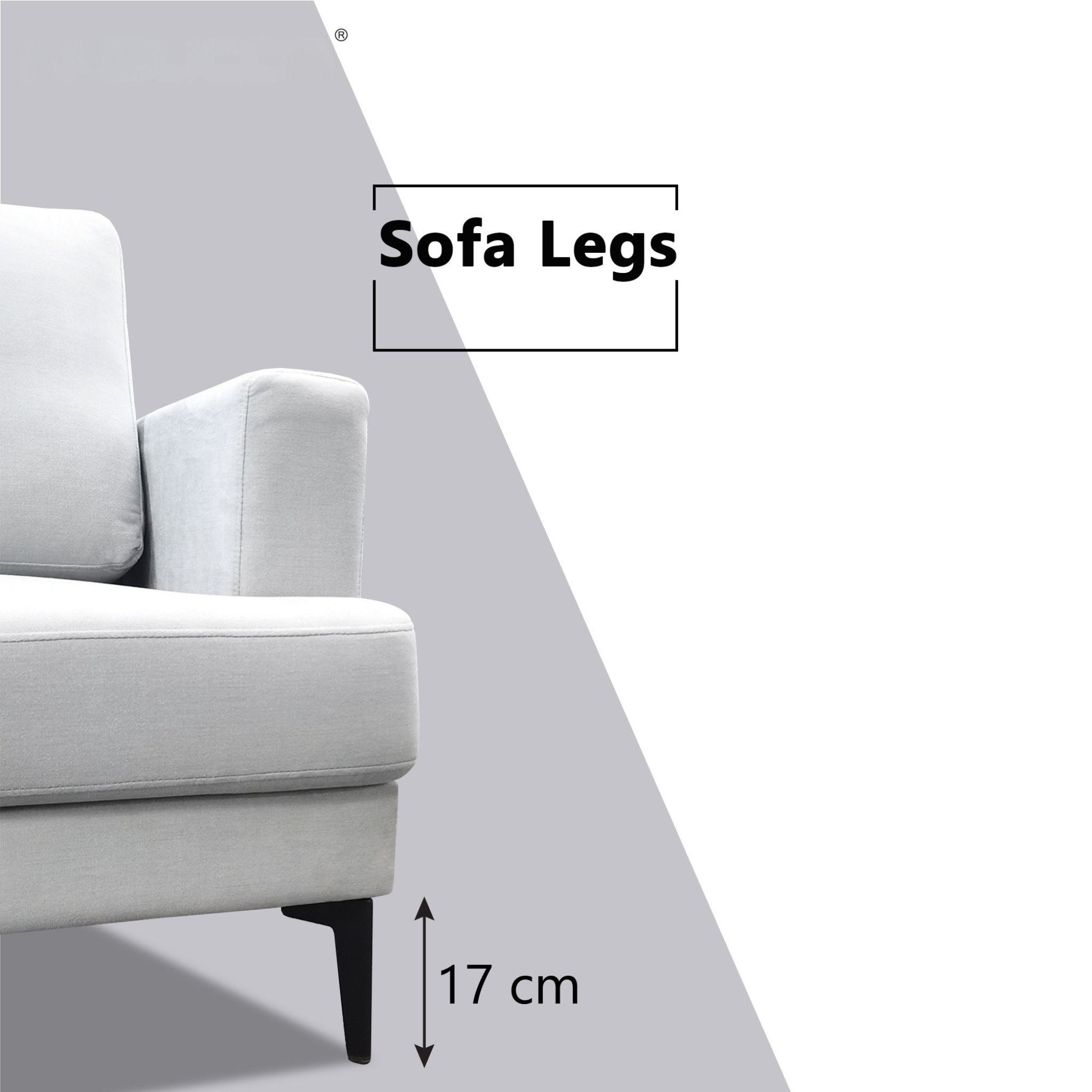 Lorren Fabric Sofa (Pet Friendly & Easy Clean)