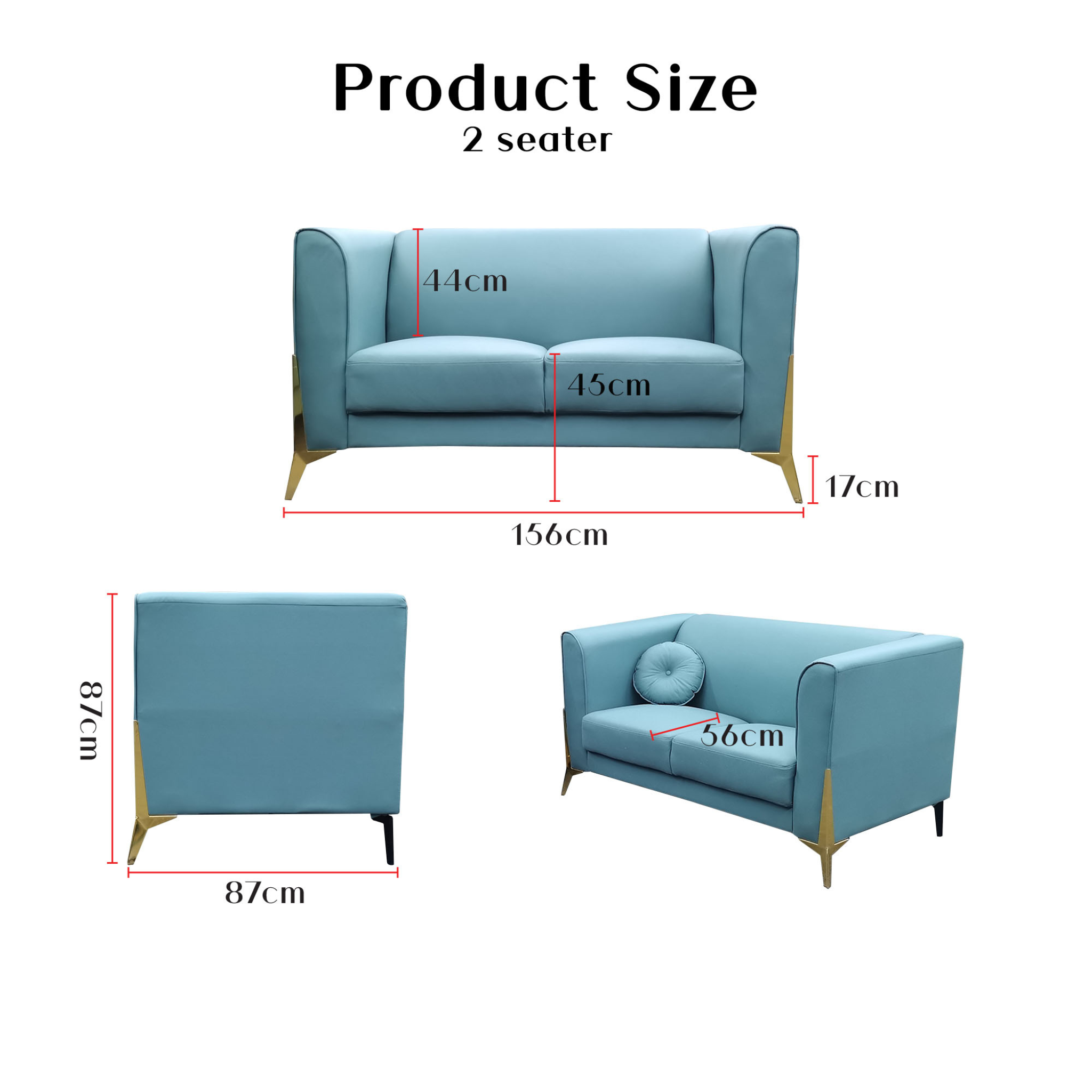 Argus Fabric Sofa (Pet Friendly & Easy Clean)