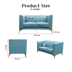 Argus Fabric Sofa (Pet Friendly & Easy Clean)