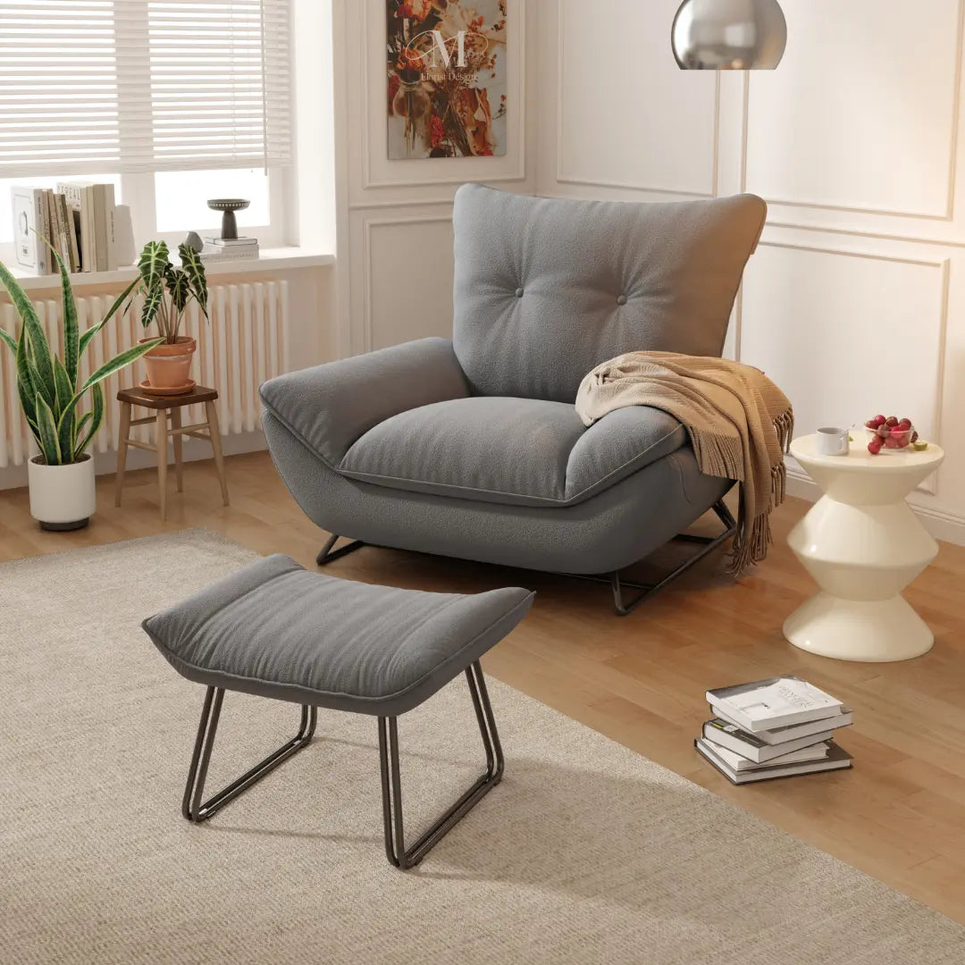 Asher Fabric Armchair Sofa (Pet Friendly) - Esteller