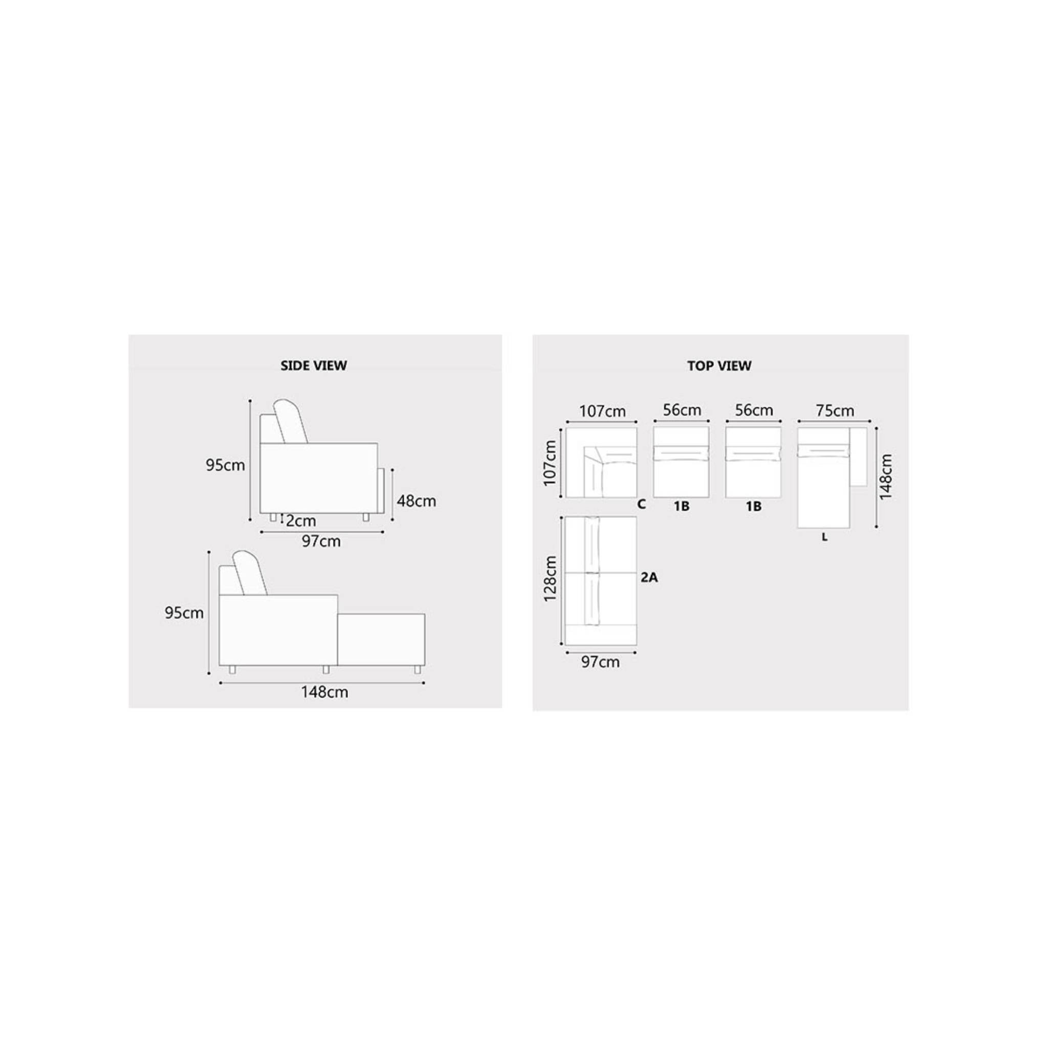Yanor Fabric L-Shaped Corner Sofa (Sectional) (Pet Friendly & Easy Clean)