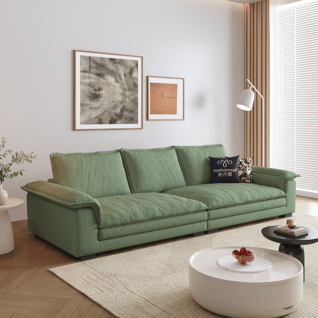 Boane Fabric Sofa (Pet & Friendly & Comes with USB Charger)