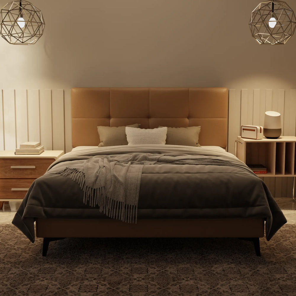 Koane Genuine Leather Divan Bed Frame XYXBED