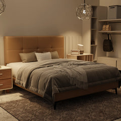 Koane Genuine Leather Divan Bed Frame XYXBED