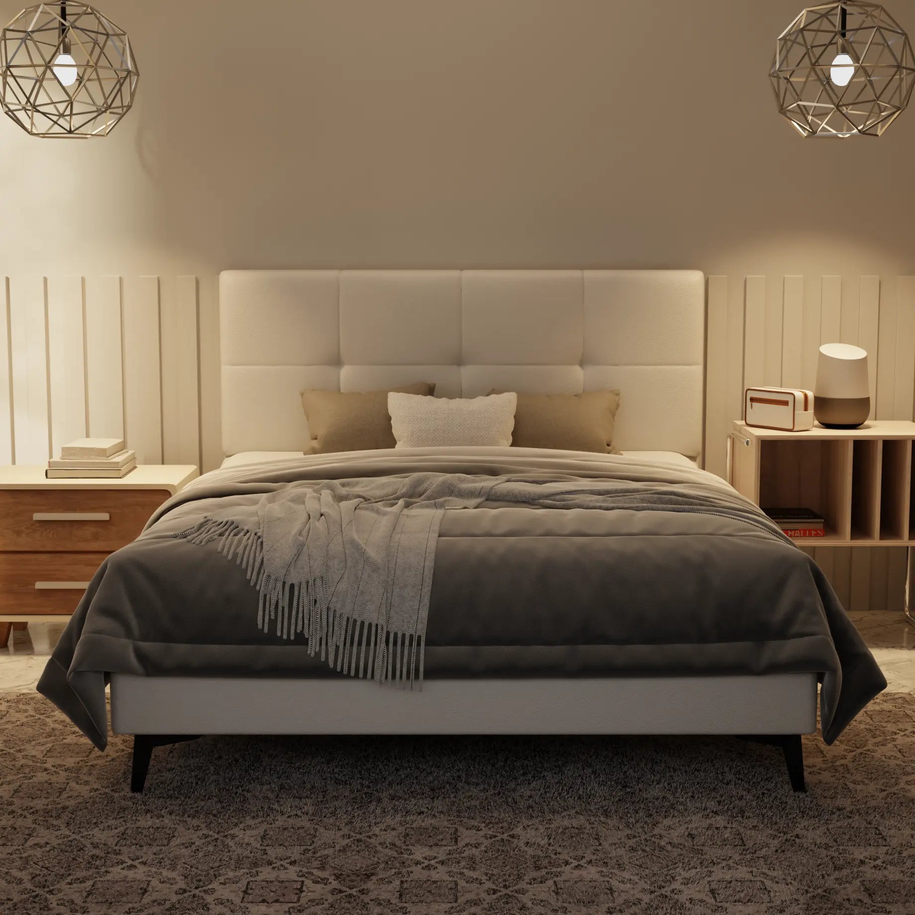 Koane Genuine Leather Divan Bed Frame XYXBED