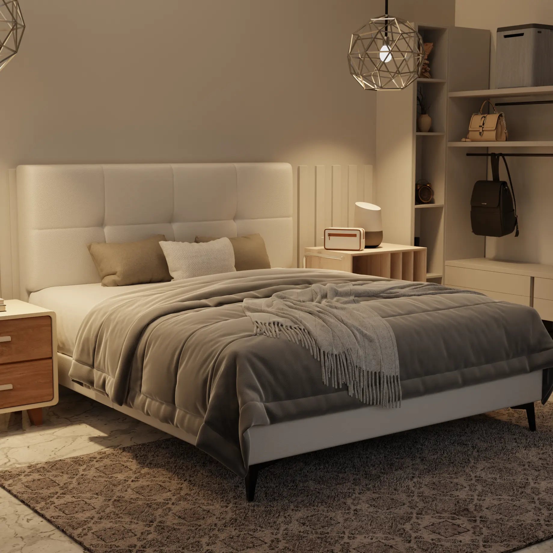 Koane Genuine Leather Divan Bed Frame XYXBED