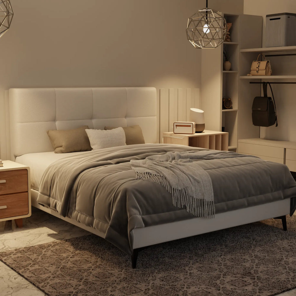 Koane Genuine Leather Divan Bed Frame XYXBED