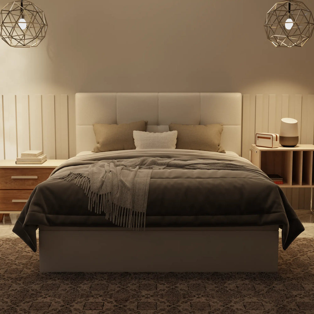 Koane Genuine Leather Storage Bed (Gas Lift) XYXBED