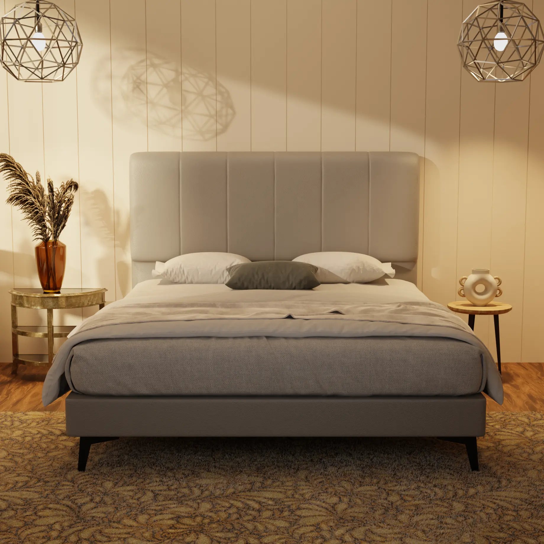Joane Genuine Leather Divan Bed Frame XYXBED