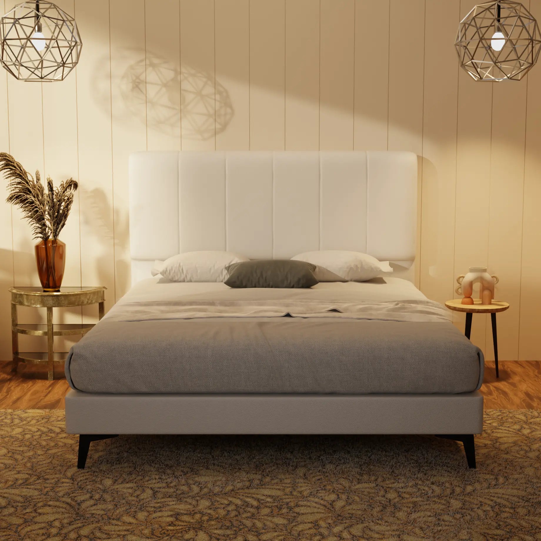 Joane Genuine Leather Divan Bed Frame XYXBED