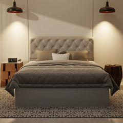 Wimble Genuine Leather Storage Bed (Gas Lift) XYXBED