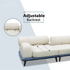 Pryla Fabric Sectional Sofa (Pet Friendly & Easy Clean) - Esteller