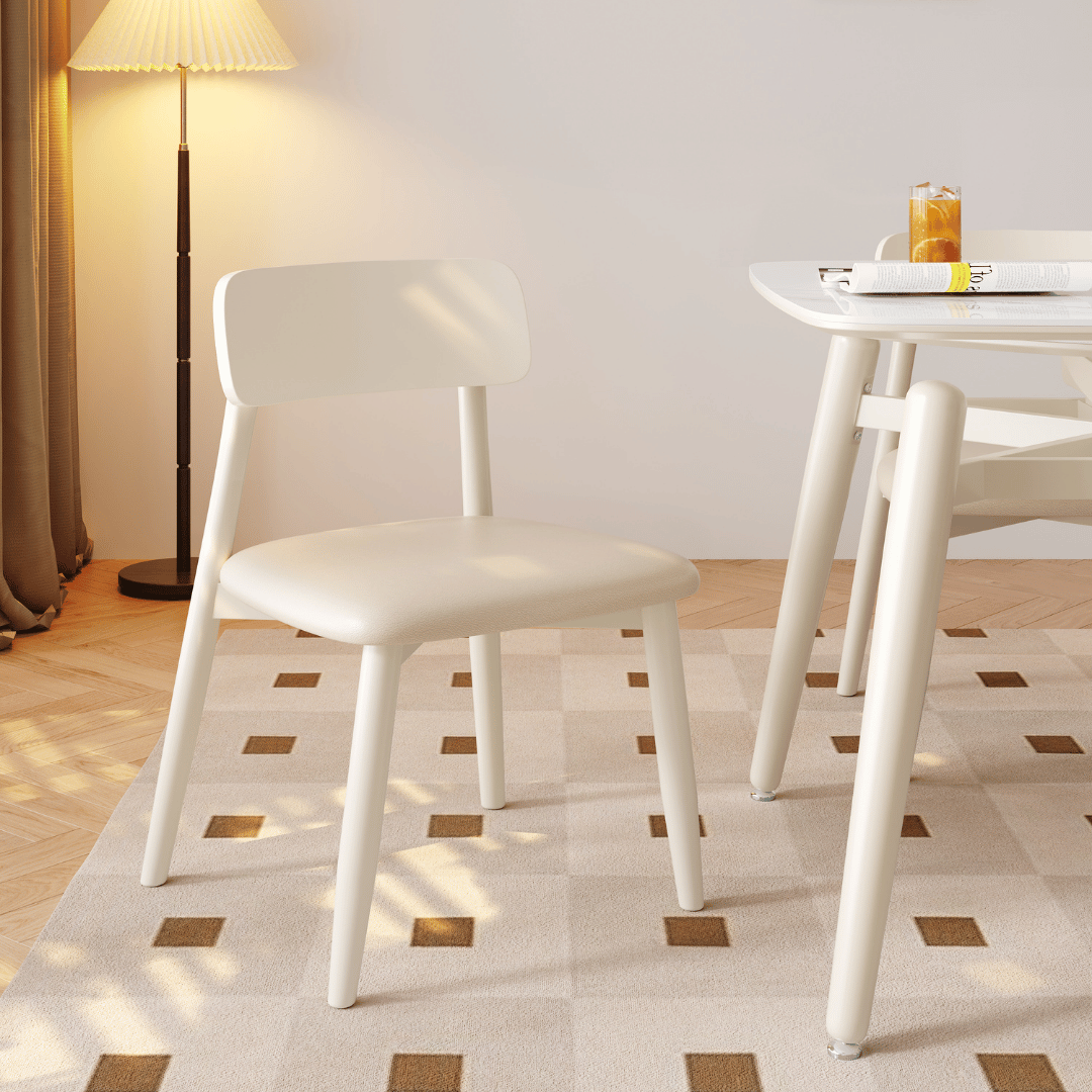 Verilon White Extendable Dining Set